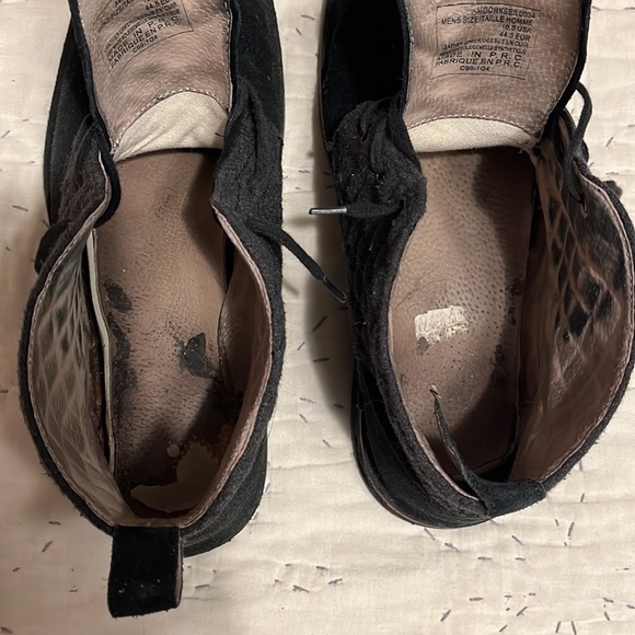 Andrew Marc Dorchester Chukka Black Quilted Upper Boots (size 10.5) - Picture 6 of 9